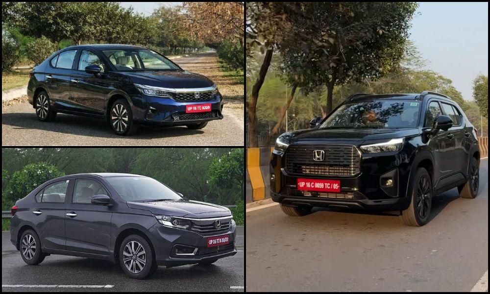 होंडा सिटी, एलिवेट, सिटी e:HEV और दूसरी पीढ़ी की अमेज़ पर मार्च में मिल रही रु.90,000 तक की छूट   होंडा सिटी सेडान के हाइब्रिड वैरिएंट को अधिकतम लाभ के साथ पेश किया जा रहा है, इसके बाद एलिवेट कॉम्पैक्ट एसयूवी है.