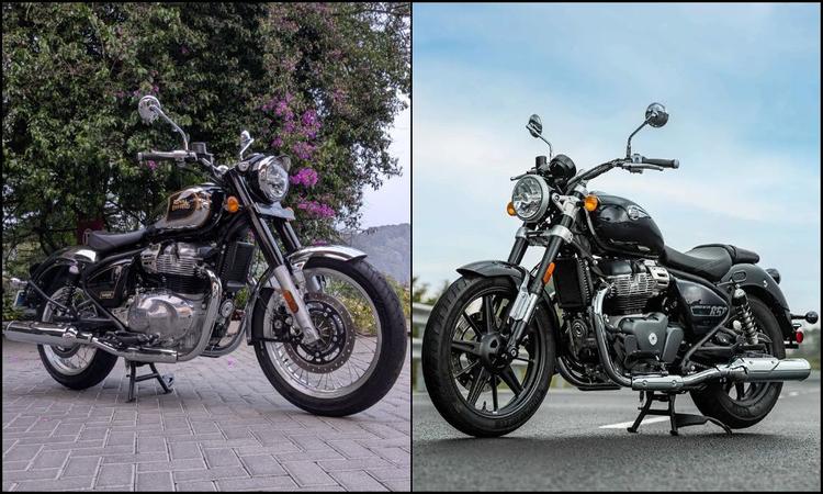 Royal Enfield Classic 650 Vs Super Meteor 650: Differences Explained हाल ही में लॉन्च हुई रॉयल एनफील्ड क्लासिक 650, सुपर मीटिओर 650 के समान ही हो सकती है, लेकिन दोनों में कुछ चीजें अलग हैं.