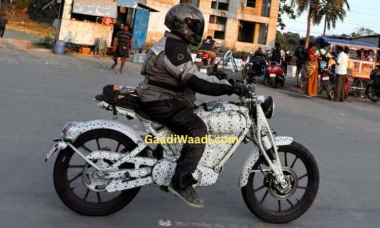 Royal Enfield Flying Flea C6 Electric Motorcycle Spotted Testing In India फ्लाइंग फ्ली C6 को पहली बार भारत में टैस्टिंग करते हुए देखा गया है.