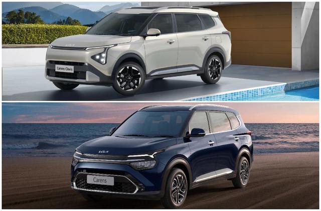 किआ कारेंज क्लैविस बनाम किआ कारेंस: जानें क्या है अलग? किआ क्लैविस असल में फेसलिफ़्टेड कारेंज है जिसे बाद वाले के साथ ज़्यादा प्रीमियम पेशकश के तौर पर बेचा जाएगा. लेकिन ये दोनों कितने अलग हैं?