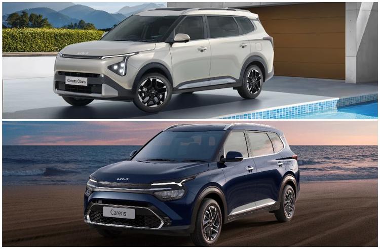 Kia Carens Clavis vs Kia Carens: What’s Different? किआ क्लैविस असल में फेसलिफ़्टेड कारेंज है जिसे बाद वाले के साथ ज़्यादा प्रीमियम पेशकश के तौर पर बेचा जाएगा. लेकिन ये दोनों कितने अलग हैं?