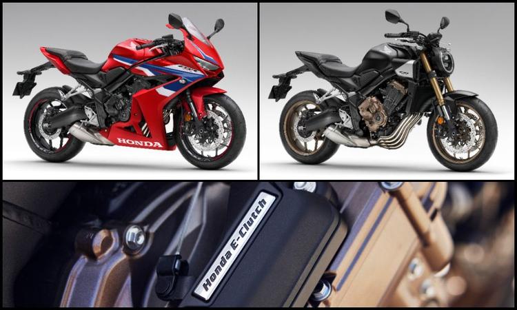 Honda CB650R, CBR650R With E-Clutch Tech Launched In India ई-क्लच के साथ CB650R की कीमत रु.9.60 लाख (एक्स-शोरूम) है, जबकि CBR650R ई-क्लच की कीमत रु.10.40 लाख (एक्स-शोरूम) है.