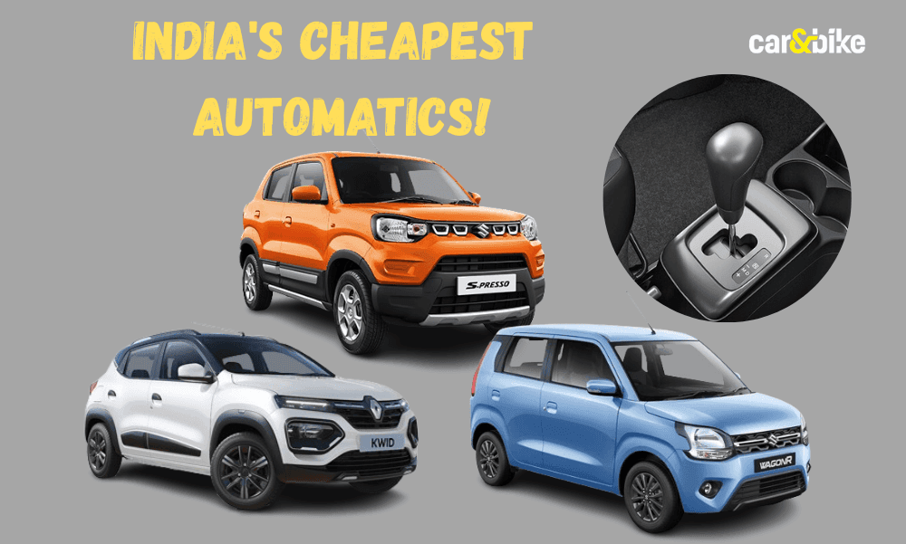 Top 5 Most Affordable Automatic Cars In India हम वर्तमान में भारत में बिकने वाली कुछ सबसे सस्ती ऑटोमेटिक कारों की सूची बना रहे हैं.