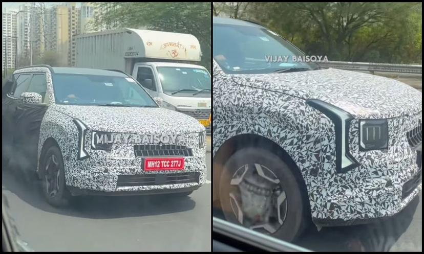 नई पीढ़ी की किआ सेल्टॉस भारत में टैस्टिंग के दौरान दिखी नई पीढ़ी की किआ सेल्टॉस भारत में टैस्टिंग के दौरान दिखी