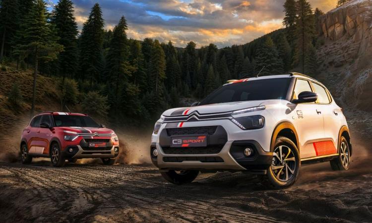 Citroen C3 Sport Edition Launched In India At Rs 9.57 Lakh C3 स्पोर्ट वैरिएंट केवल टर्बो पेट्रोल इंजन के साथ उपलब्ध है.