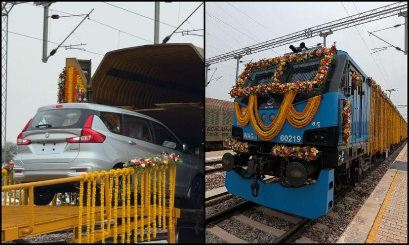 मारुति सुजुकी ने मानेसर में भारत की सबसे बड़ी इन-प्लांट रेलवे साइडिंग का उद्घाटन किया मारुति सुजुकी ने मानेसर में भारत की सबसे बड़ी इन-प्लांट रेलवे साइडिंग का उद्घाटन किया
