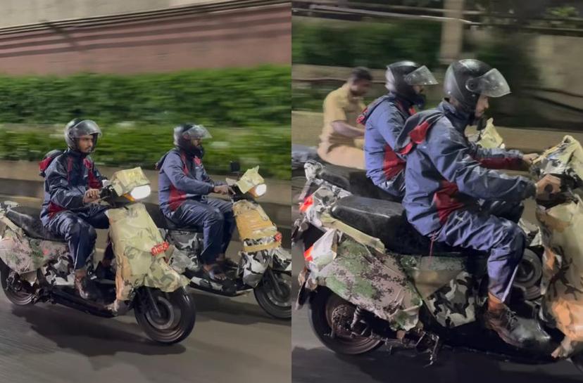 काइनेटिक DX इलेक्ट्रिक स्कूटर 28 जुलाई को लॉन्च से पहले आखिरी बार टैस्टिंग के दौरान दिखा काइनेटिक DX इलेक्ट्रिक स्कूटर 28 जुलाई को लॉन्च से पहले आखिरी बार टैस्टिंग के दौरान दिखा