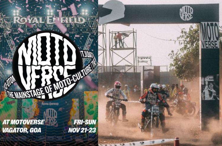 Royal Enfield Motoverse 2025 Registrations Open, To Be Held Between November 21-23 इस कार्यक्रम के लिए अर्ली बर्ड टिकट, जो हिलटॉप, वागाटोर, गोवा में आयोजित किया जाएगा, वर्तमान में रु.2,499 में बिक्री पर हैं.