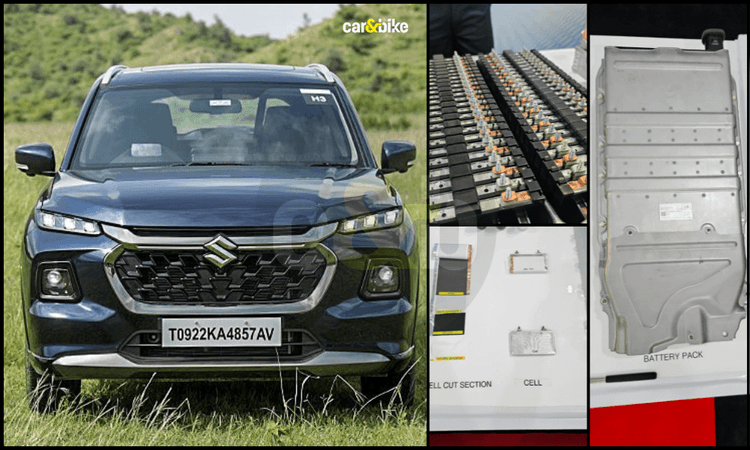 Maruti Suzuki Achieves 80% Battery Localisation For Grand Vitara Hybrid  हाइब्रिड बैटरी सेल्स के लिए इलेक्ट्रोड अब तोशिबा डेंसो सुजुकी (टीडीएसजी) प्लांट में स्थानीय स्तर पर निर्मित किए जा रहे हैं.