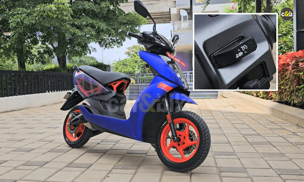 2025 एथर 450 एपेक्स में क्रूज़ कंट्रोल का विकल्प मिला इसका नाम 'इनफिनिट क्रूज़' है और सवारी के लिहाज़ के आधार पर इसके तीन मुख्य कार्य हैं.