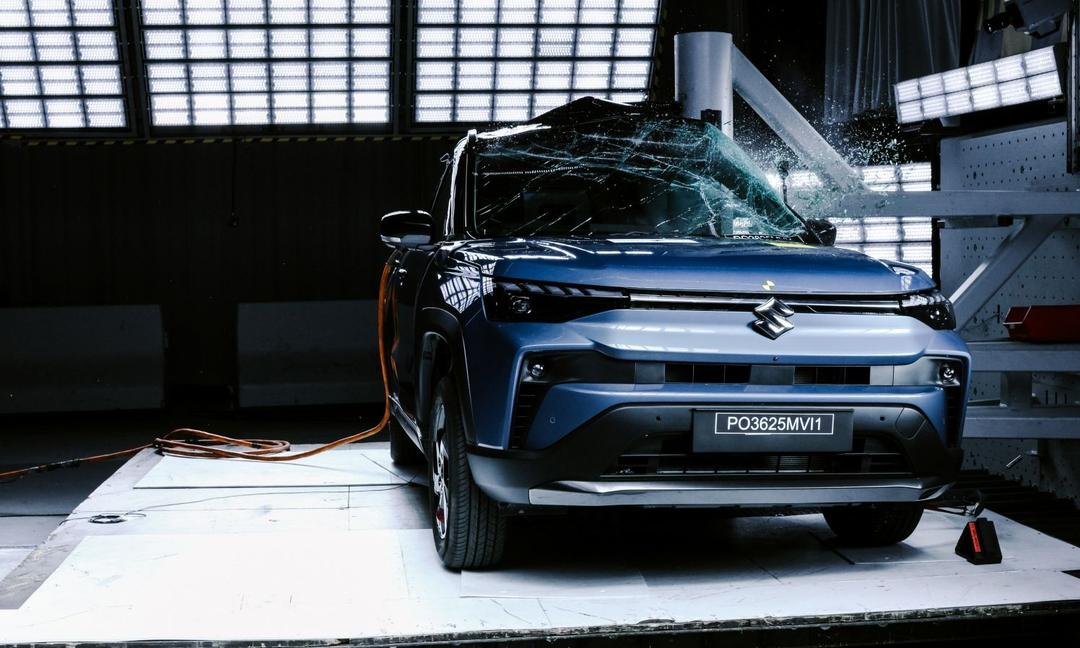New Maruti Suzuki Victoris Gets 5 Stars In Global NCAP Crash Test नई मारुति सुजुकी विक्टोरिस को ग्लोबल एनकैप क्रैश टैस्ट में 5 स्टार मिले.