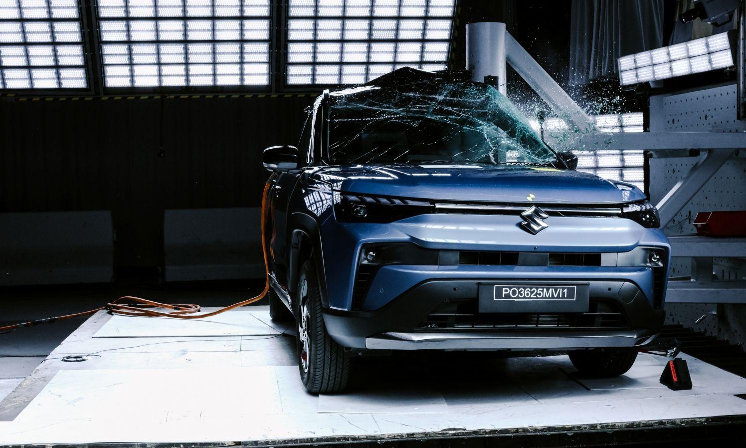 नई मारुति सुजुकी विक्टोरिस को ग्लोबल एनकैप क्रैश टैस्ट में भी मिली पूरे 5 स्टार की सुराक्षा रेटिंग नई मारुति सुजुकी विक्टोरिस को ग्लोबल एनकैप क्रैश टैस्ट में 5 स्टार मिले.