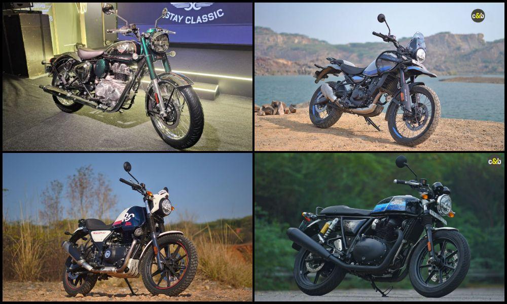 GST 2.0: Royal Enfield Classic 350, Hunter Prices Slashed; Himalayan, Super Meteor Pricier By Up To Rs 29,500
रॉयल एनफील्ड की 350cc रेंज की कीमतों में रु.19,665 तक की कटौती की गई है, जबकि 450cc और 650cc मॉडल अब अधिक कीमत पर उपलब्ध हैं.