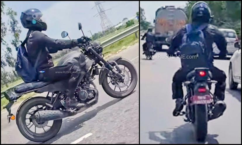 यामाहा XSR 155 की भारत में टैस्टिंग के दौरान दिखी झलक  यामाहा XSR 155 की भारत में टैस्टिंग के दौरान दिखी झलक