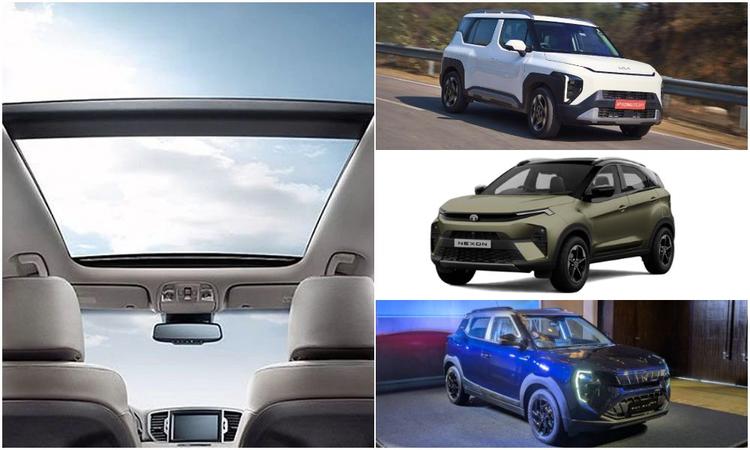 Panoramic Sunroof Cars In India: 5 Most Affordable Options! भारत में कार निर्माता अब पैनोरमिक सनरूफ को आम जनता तक पहुँचा रहे हैं और कई बड़े बाज़ारों में भी इन्हें उपलब्ध करा रहे हैं. हमने पैनोरमिक रूफ वाली सबसे किफ़ायती कारों की एक सूची तैयार की है.
