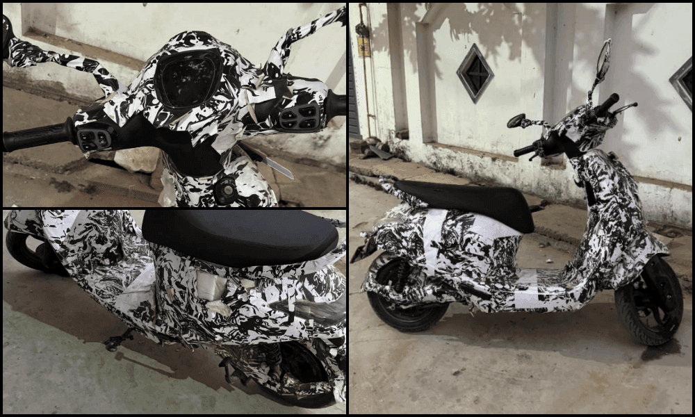 New Bajaj Chetak Spotted Ahead Of Launch नई चेतक की ताजा तस्वीरों में अन्य बदलावों के साथ-साथ हब पर लगी इलेक्ट्रिक मोटर को भी दिखाया गया है.