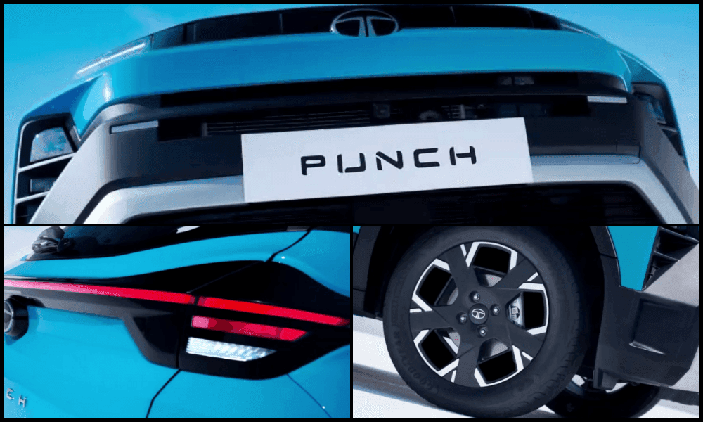 Tata Punch Facelift Teased Ahead Of Launch On January 13 टीज़र तस्वीरों में केवल बाहरी डिज़ाइन को दिखाया गया है, जो 2021 में लॉन्च होने के बाद से पंच के लिए पहला महत्वपूर्ण अपडेट है.