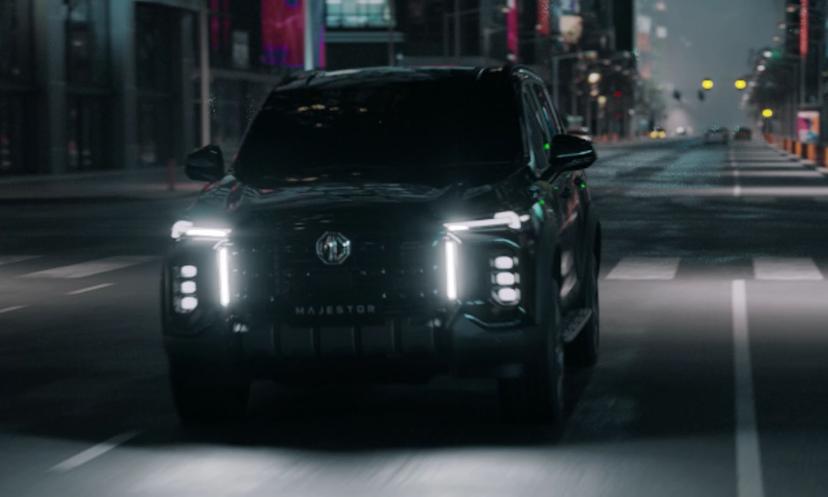 12 फरवरी को लॉन्च से पहले दिखी एमजी मैजेस्टर की झलक 12 फरवरी को लॉन्च से पहले दिखी एमजी मैजेस्टर की झलक