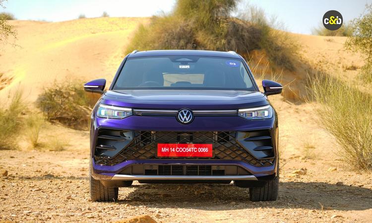 Volkswagen Tayron R-Line’s Pre-Bookings Open For Rs. 51,000 ग्राहक रु.51,000 के टोकन शुल्क पर एसयूवी की प्री-बुकिंग कर सकते हैं; हालांकि, कीमत की घोषणा फरवरी 2026 में कुछ समय बाद की जाएगी.