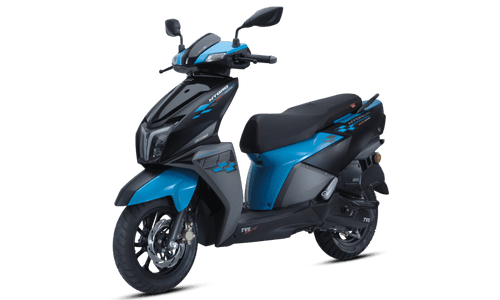 TVS NTorq 125 Race Edition Now Available In Marine Blue Colour नए रंग के साथ टीवीएस एनटॉर्क रेसिंग एडिशन अब लाल और पीले के साथ तीन रंग विकल्पों में उपलब्ध है.