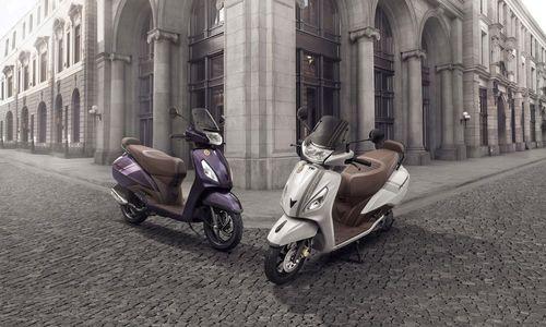 New TVS Jupiter 110 Classic Launched In India; Priced at Rs. 85,866 नया जुपिटर 110 क्लासिक स्कूटर 50 लाख यूनिट की बिक्री के मील के पत्थर को पार करने के जश्न मनाने के रूप में पेश किया गया है.