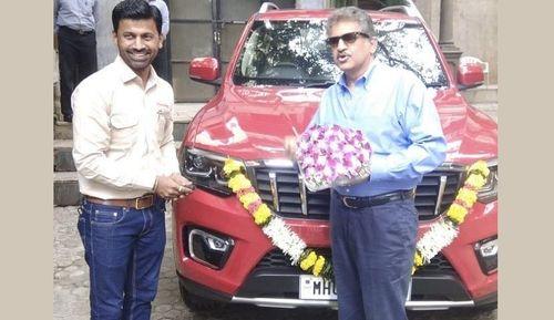 Anand Mahindra Names His New Scorpio-N ‘Bheem’ After Receiving 77% Votes On Twitter आनंद महिंद्रा जिन्होंने हाल ही में अपनी नई स्कॉर्पियो-एन की डिलेवरी ली थी, ने अपने ट्विटर फॉलोअर्स से एक अच्छे नाम के लिए सुझाव मांगे थे, जिसके बाद उन्होंने अपनी एसयूवी का नाम भीम रखा है.