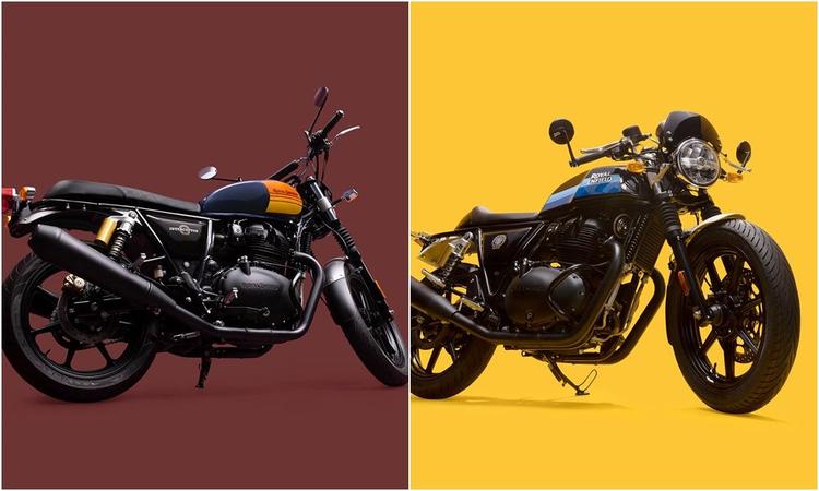 Updated 2023 Royal Enfield 650 Twins Launched With New Colours And Features नए मॉडलों में 2023 इंटरसेप्टर 650 और कॉन्टिनेंटल जीटी 650 के ब्लैक-आउट वैरिएंट शामिल हैं. मोटरसाइकिल में अलॉय व्हील, एलईडी हेडलाइट और नया स्विचगियर भी मिलता है.