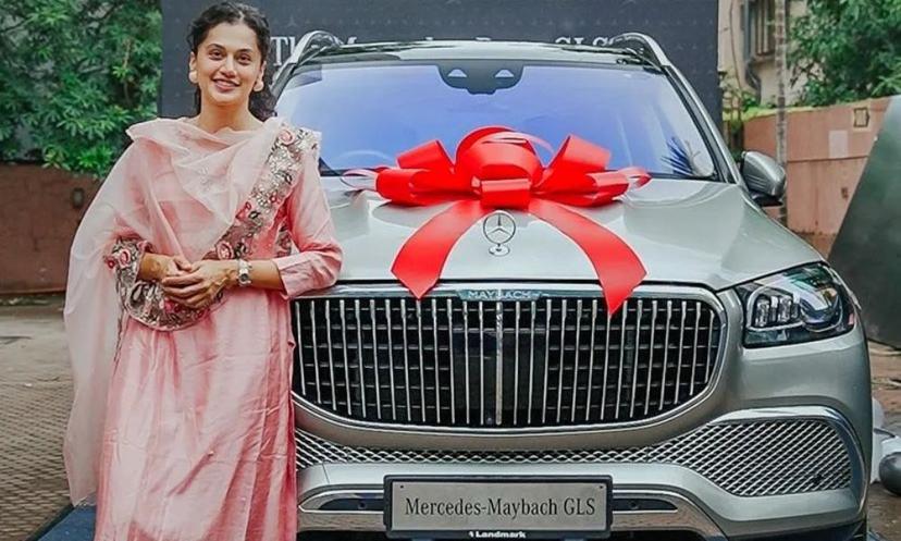 अभिनेत्री तापसी पन्नू ने खरीदी नई मर्सिडीज-मायबाक़ GLS 600 एसयूवी अभिनेत्री तापसी पन्नू ने खरीदी नई मर्सिडीज-मायबाक़ GLS 600 एसयूवी