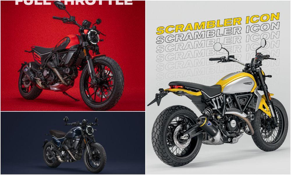 Ducati Scrambler 2G Launched At Rs 10.39 Lakh नई पीढ़ी की डुकाटी स्क्रैम्बलर तीन मॉडलों में उपलब्ध होगी, जिसमें स्क्रैम्बलर आइकन, फुल थ्रॉटल और नाइटशिफ्ट शामिल है.