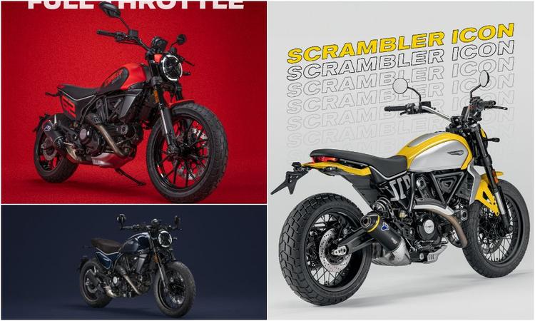 Ducati Scrambler 2G Launched At Rs 10.39 Lakh नई पीढ़ी की डुकाटी स्क्रैम्बलर तीन मॉडलों में उपलब्ध होगी, जिसमें स्क्रैम्बलर आइकन, फुल थ्रॉटल और नाइटशिफ्ट शामिल है.