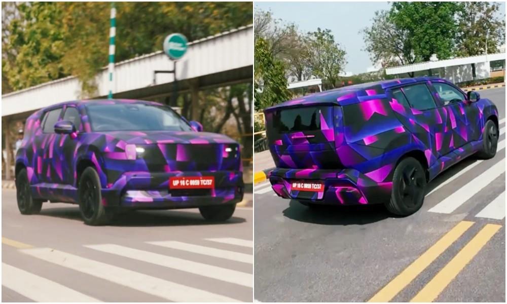 Production Honda 0 Alpha Electric SUV To Mirror Concept's Design; First Test Mules Hit Indian Roads 2025 में जापान मोबिलिटी शो में पेश किया गया यह क्रांतिकारी दिखने वाला कॉन्सेप्ट, सड़क पर चलने के लिए तैयार 0 अल्फा टेस्ट वाहन की पहली तस्वीरों के सौजन्य से, लगभग पूरी तरह से अपरिवर्तित रूप में निर्माण में जाने वाला है.