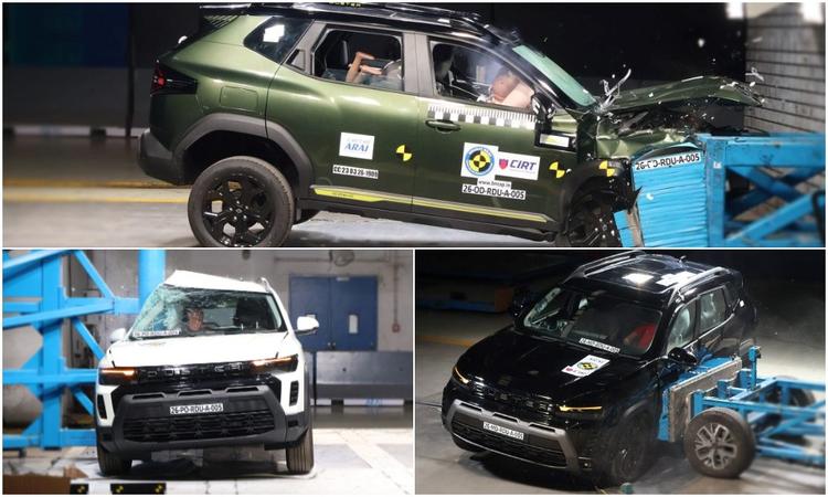 New Renault Duster Bags Five Stars In Latest Bharat NCAP Crash Tests: Check Details
नई डस्टर, जिसे एडल्ट और बच्चों दोनों की सुरक्षा के लिए 5 स्टार मिले हैं, भारत के अपने नए कार मूल्यांकन कार्यक्रम के तहत परीक्षण की जाने वाली पहली रेनॉ कार है.