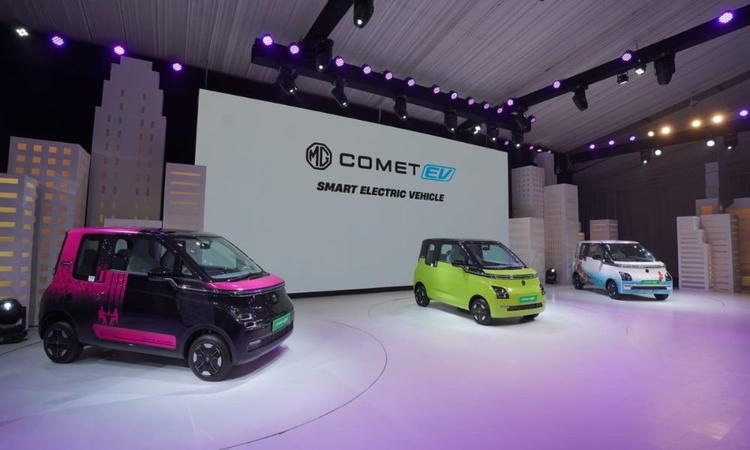 MG Comet Electric Hatchback Revealed For Indian Market जेडएस ईवी कॉम्पैक्ट एसयूवी के बाद एमजी कॉमेट ब्रांड की भारत में दूसरी ईवी है.