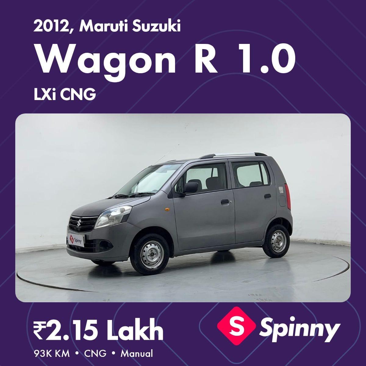 2012 मारुति सुजुकी वैगन आर LXI CNG 2012 मारुति सुजुकी वैगन आर LXI CNG