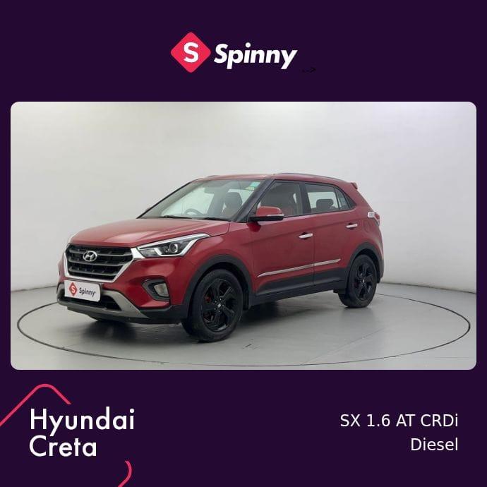 2018 ह्युंडई क्रेटा SX 1.6 AT CRDI 2018 ह्युंडई क्रेटा SX 1.6 AT CRDI
