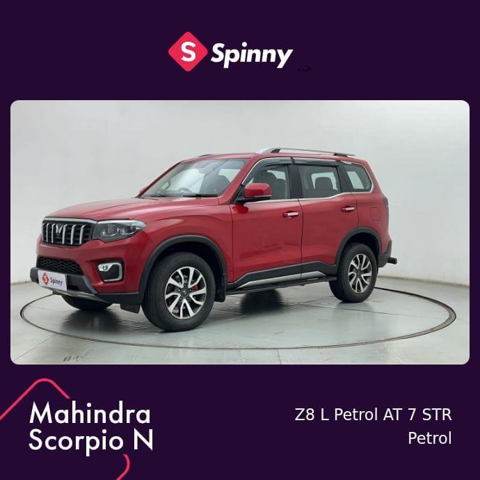 2023 महिंद्रा स्कॉर्पियो-N Z8 7 STR AT Petrol 2023 महिंद्रा स्कॉर्पियो-N Z8 7 STR AT Petrol