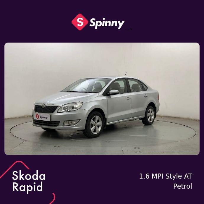 2016 स्कोडा रैपिड 1.6 MPI Style Petrol AT BS IV 2016 स्कोडा रैपिड 1.6 MPI Style Petrol AT BS IV