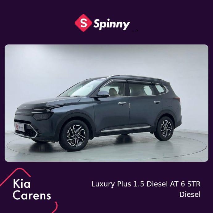 2022 किया कैरेंस Luxury Plus 1.5 AT Diesel 6 STR 2022 किया कैरेंस Luxury Plus 1.5 AT Diesel 6 STR