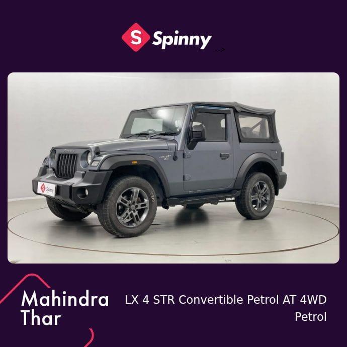 2021 महिंद्रा थार LX Automatic 4 Seater Convertible Top 2021 महिंद्रा थार LX Automatic 4 Seater Convertible Top
