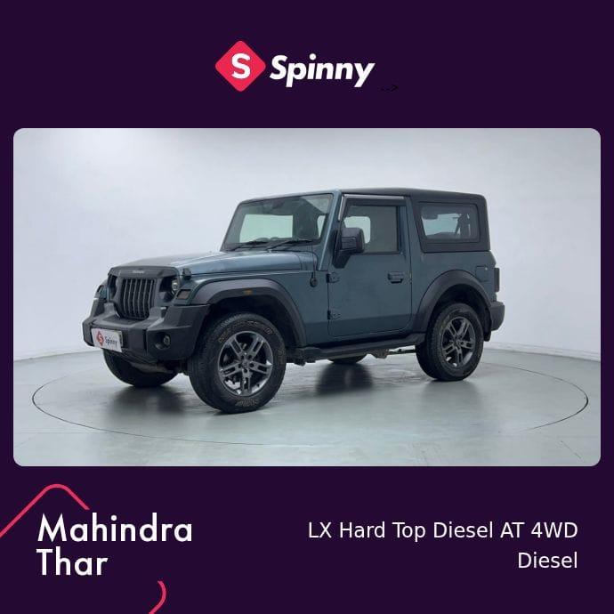 2022 महिंद्रा थार LX Automatic 4 Seater Hard Top Diesel 2022 महिंद्रा थार LX Automatic 4 Seater Hard Top Diesel