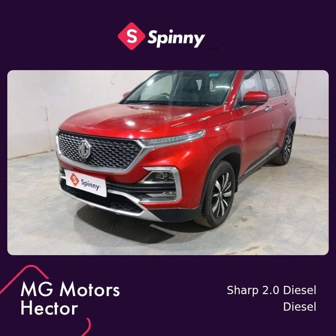 2020 एमजी हेक्टर Sharp Diesel 2020 एमजी हेक्टर Sharp Diesel