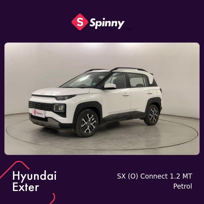 2024 ह्युंडई एक्सटर 1.2 MT Kappa SX Option Connect 2024 ह्युंडई एक्सटर 1.2 MT Kappa SX Option Connect