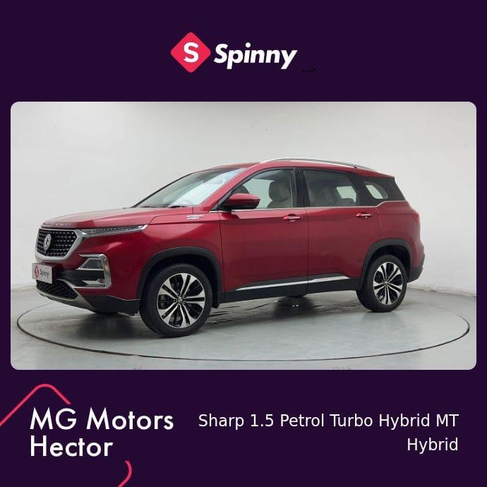 2022 एमजी हेक्टर Sharp Hybrid BS IV 2022 एमजी हेक्टर Sharp Hybrid BS IV