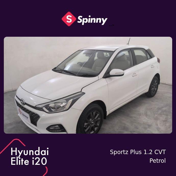 2019 ह्युंडई ईलाइट आई20 1.2 Sportz Plus CVT Petrol BS IV 2019 ह्युंडई ईलाइट आई20 1.2 Sportz Plus CVT Petrol BS IV