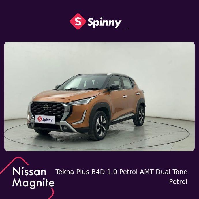 2024 निसान मैग्नाइट Tekna Plus B4D 1.0 Petrol AMT Dual Tone 2024 निसान मैग्नाइट Tekna Plus B4D 1.0 Petrol AMT Dual Tone