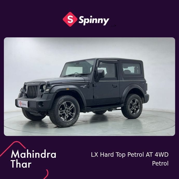 Used 2022 Mahindra Thar Used 2022 Mahindra Thar