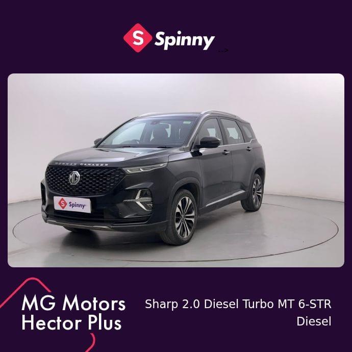 2021 एमजी हेक्टर प्लस Sharp Turbo 6 Seater Diesel 2021 एमजी हेक्टर प्लस Sharp Turbo 6 Seater Diesel