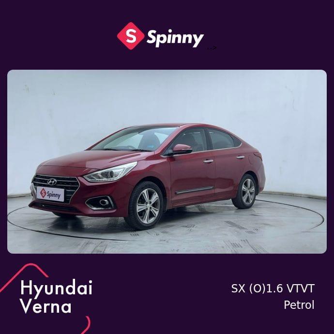 2019 ह्युंडई वरना 1.6 VTVT SX (O) 2019 ह्युंडई वरना 1.6 VTVT SX (O)