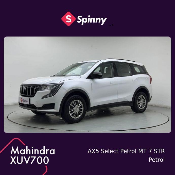 2024 महिंद्रा एक्सयूवी700 AX5 Select Petrol MT 7 STR 2024 महिंद्रा एक्सयूवी700 AX5 Select Petrol MT 7 STR