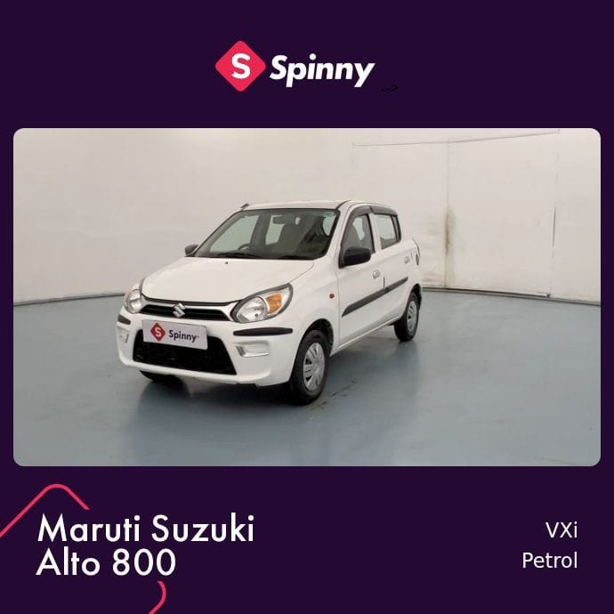 Used 2021 Maruti Suzuki Alto 800 Used 2021 Maruti Suzuki Alto 800